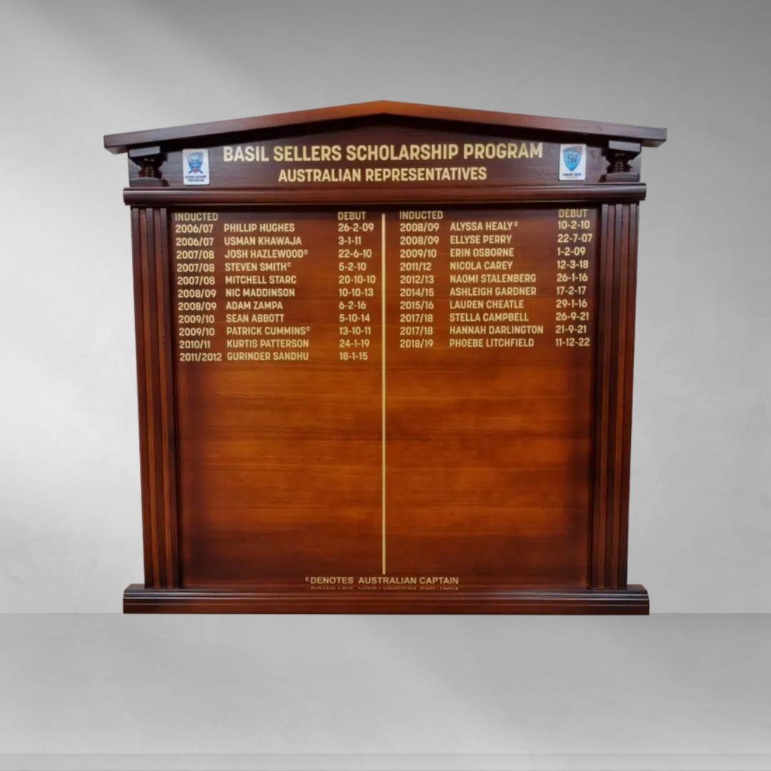 Shields & Honour Boards