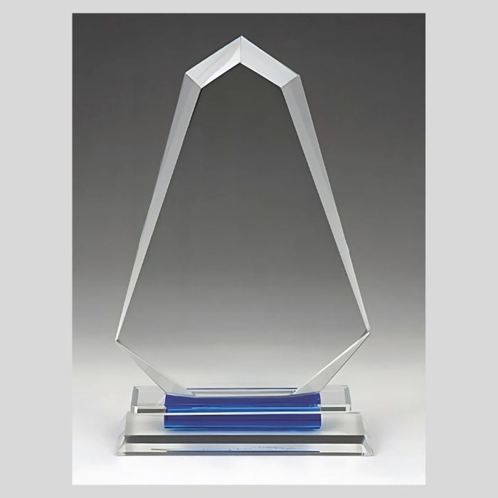 Aurora Blue Crystal Award