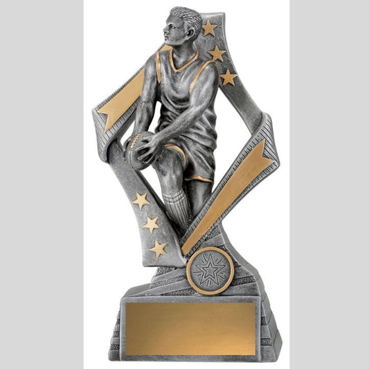 Aussie Rules Flag Player Trophy - Male & Female