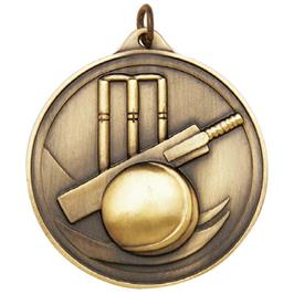 Cricket Sculptured Medal