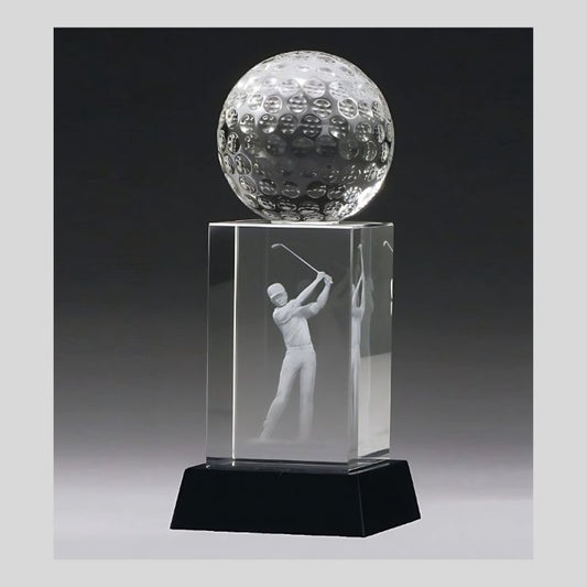 Golf Hologram Trophy