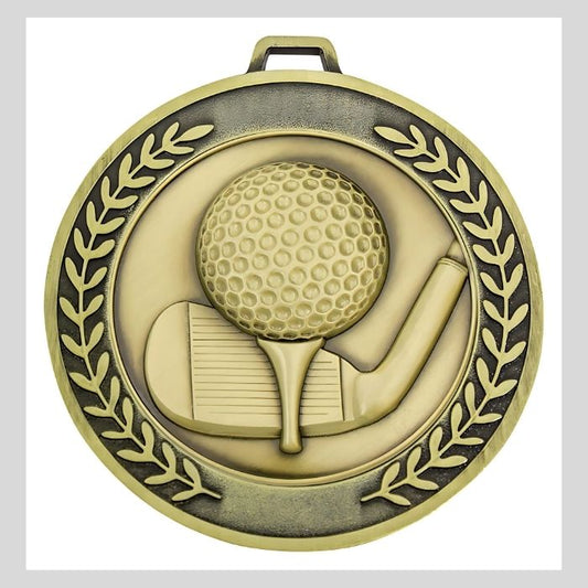 Prestige Golf Medal - Gold or Silver