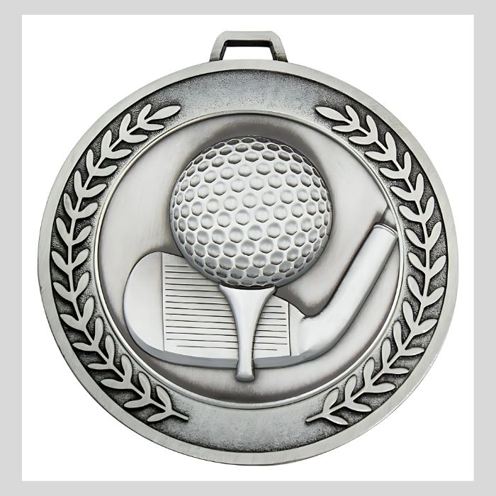 Prestige Golf Medal - Gold or Silver